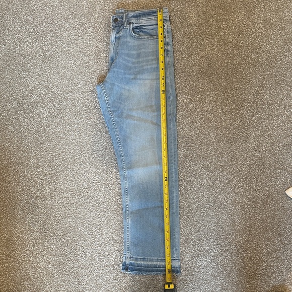 Zara Light Blue Ankle Jeans-sz 4 - Picture 7 of 7